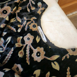 Beautiful palachi 3PCS black STITCHED SUIT SIZE x LARGE 16